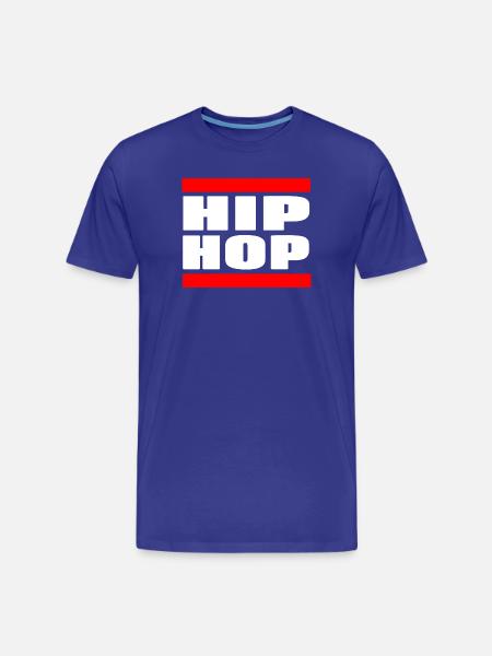Beat Flow Culture Urban Sound Expression - Men's Premium Organic T-Shirt - royal blue