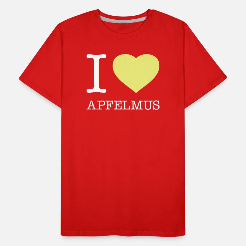 J’adore la compote de pommes T-shirt bio Premium Homme
