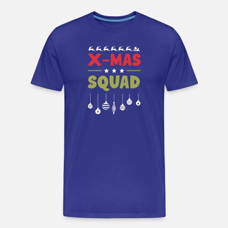X-Mas Squad - Männer Premium Bio T-Shirt - Königsblau