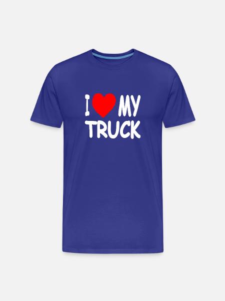 camion - T-shirt bio Premium Homme - bleu roi