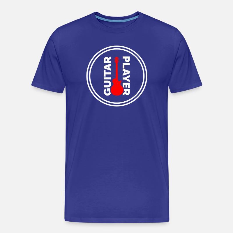 Guitar Player - Männer Premium Bio T-Shirt - Königsblau