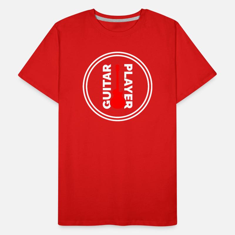 Guitar player Men's Premium Organic T-Shirt