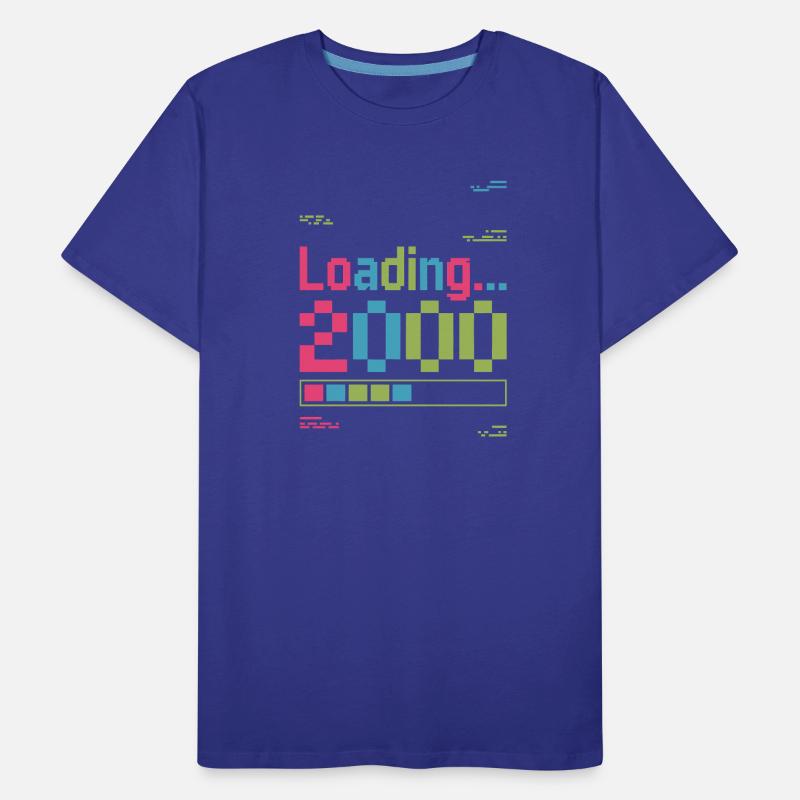 Loading 2000 pixel loading screen Men's Premium Organic T-Shirt