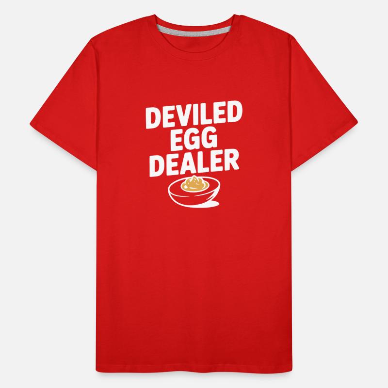 Deviled Egg Dealer Men's Premium Organic T-Shirt