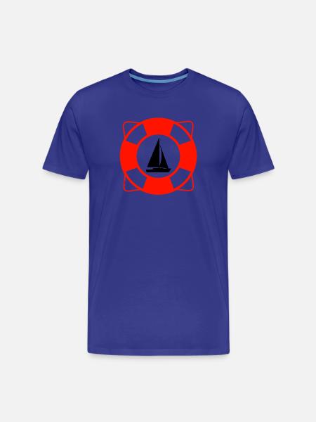 Sail - Men's Premium Organic T-Shirt - royal blue