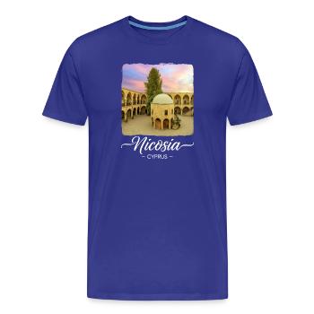 Nicosie, Chypre - T-shirt bio Premium Homme - bleu roi - Devant - Damien (186cm)