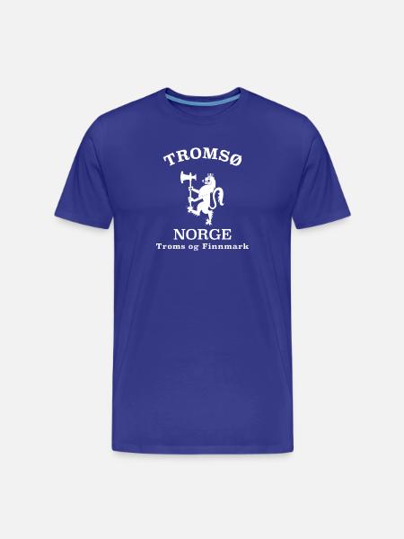 Tromsø, Norway, Norway - Men's Premium Organic T-Shirt - royal blue