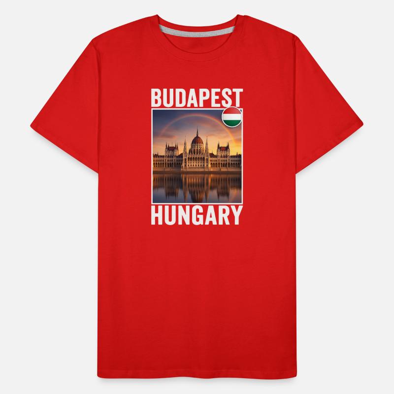 Budapest T-shirt bio Premium Homme