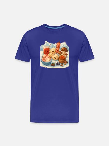 Far North - Men's Premium Organic T-Shirt - royal blue