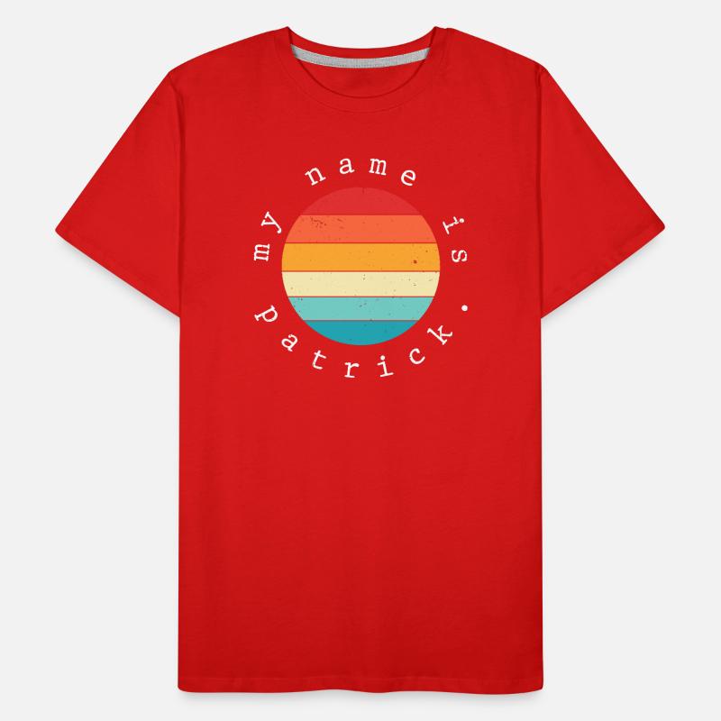 My name is Patrick Men's Premium Organic T-Shirt