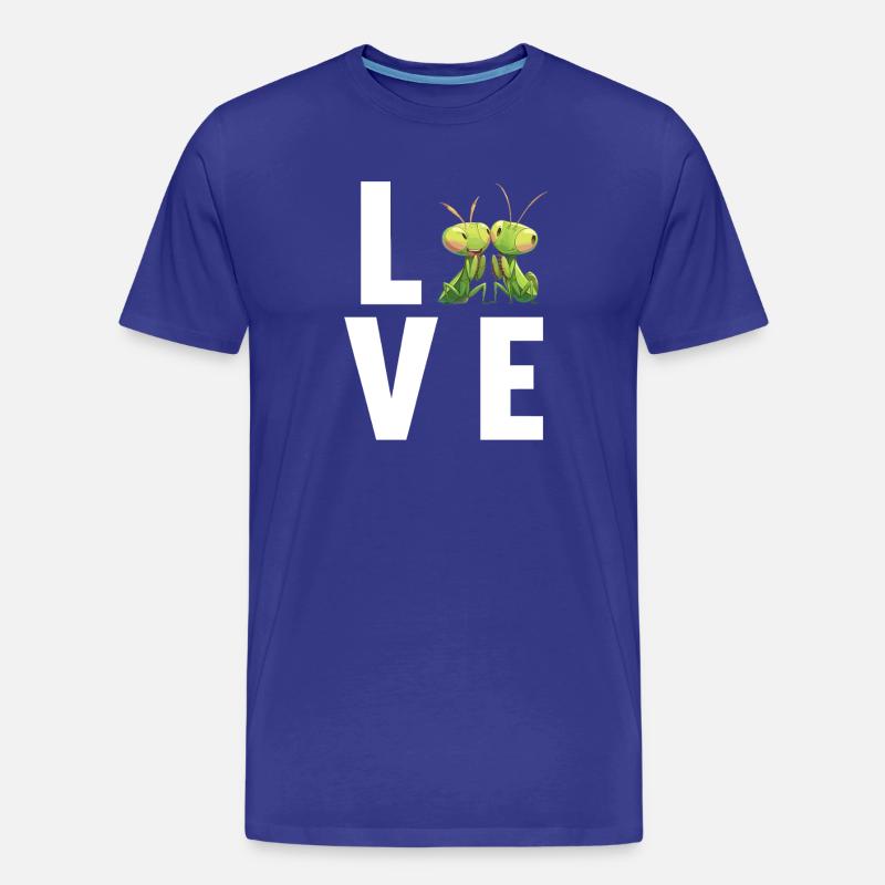 Gottesanbeterinnen Gottesanbeterin - Männer Premium Bio T-Shirt - Königsblau