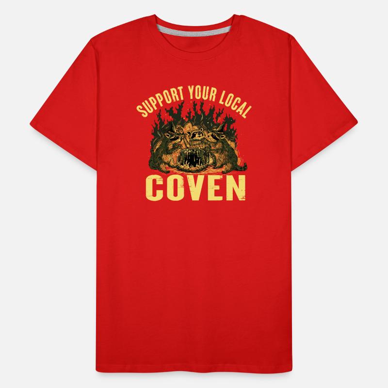 Hexen Geschenkidee Hexenzirkel Hexenschwester Hexe Männer Premium Bio T-Shirt