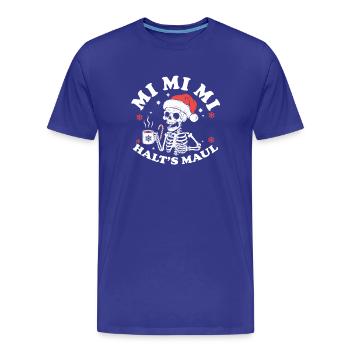 Tir à l’arc Tir à l’arc Tir à l’arc - T-shirt bio Premium Homme - bleu roi - Devant - Damien (186cm)