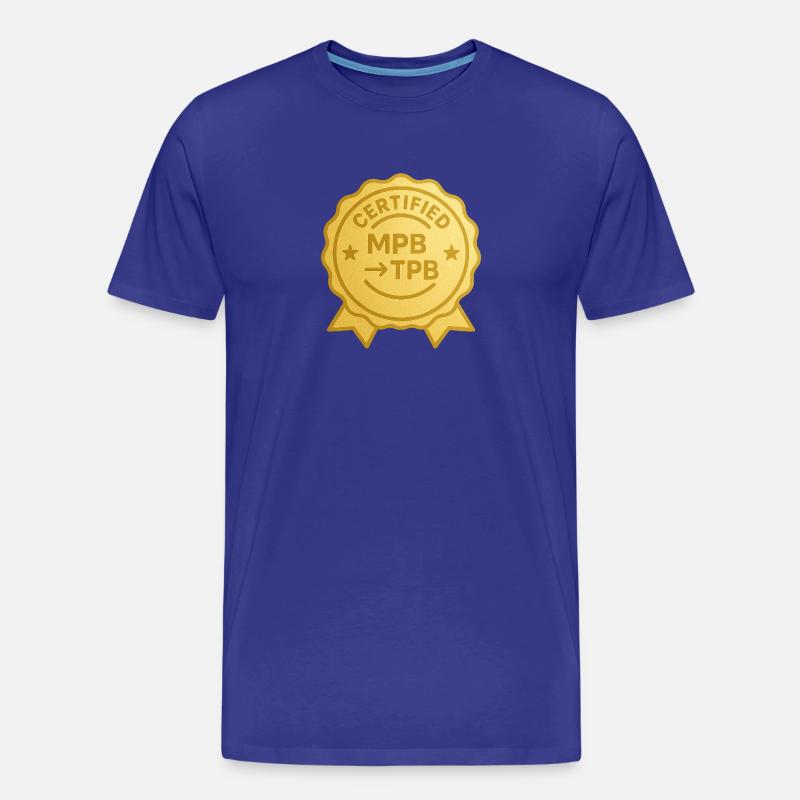 mpbtpb - T-shirt bio Premium Homme - bleu roi
