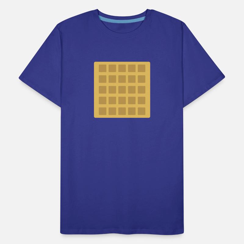 Waffles Men's Premium Organic T-Shirt