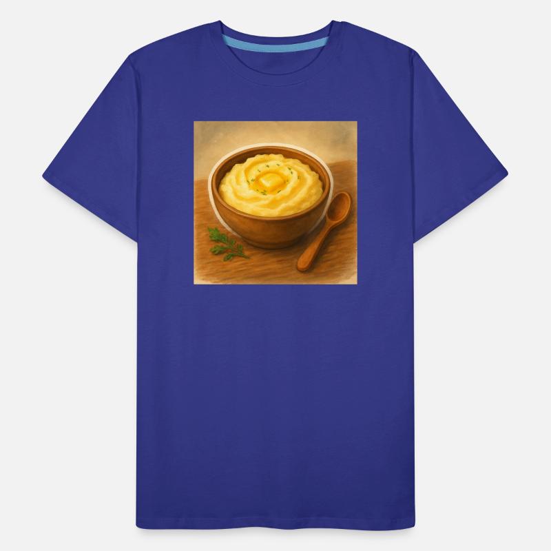 Mashed potatoes Men's Premium Organic T-Shirt