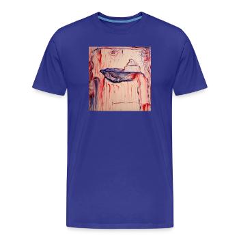 Grotte de Bhuddas - T-shirt bio Premium Homme - bleu roi - Devant - Damien (186cm)