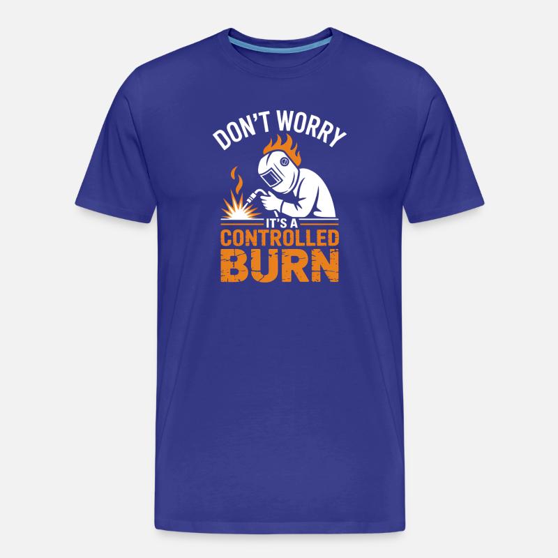 Schweißer Spruch Beruf Lustiges Schweißer Geschenk - Männer Premium Bio T-Shirt - Königsblau