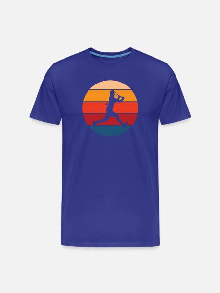 Tennis - Männer Premium Bio T-Shirt - Königsblau