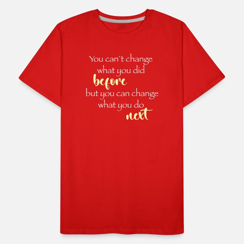 Change next Men's Premium Organic T-Shirt