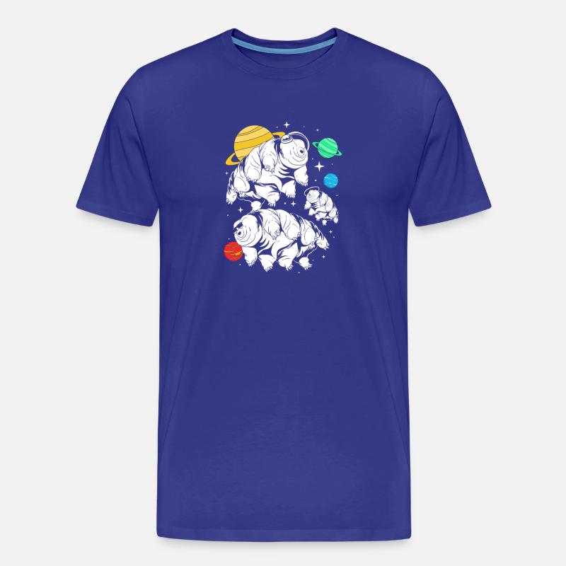 Tardigrade Tardigrades Bärtierchen Wasserbär - Männer Premium Bio T-Shirt - Königsblau