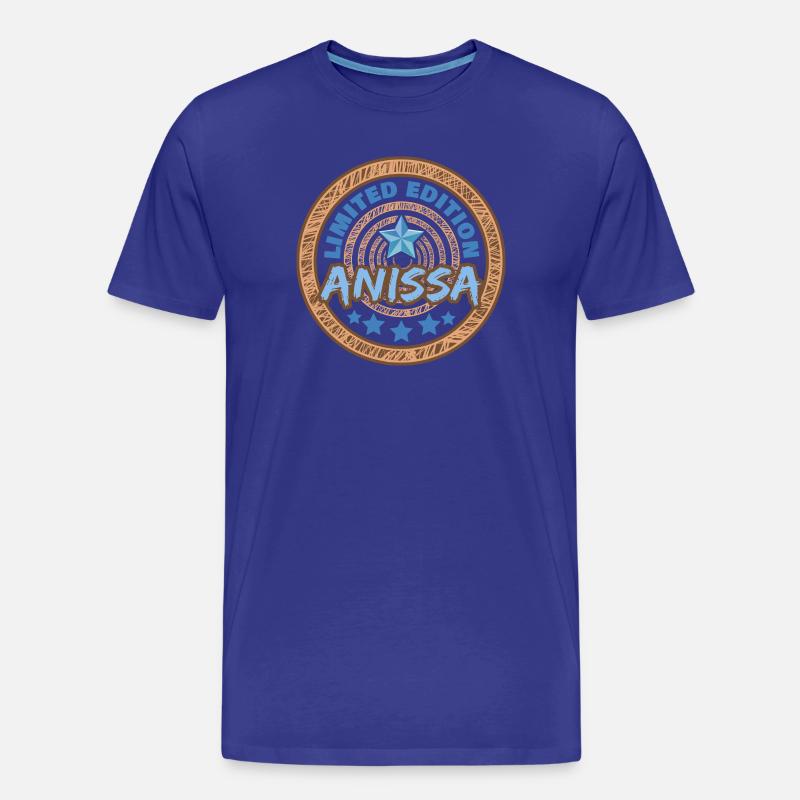 Anissa Anissa - Männer Premium Bio T-Shirt - Königsblau
