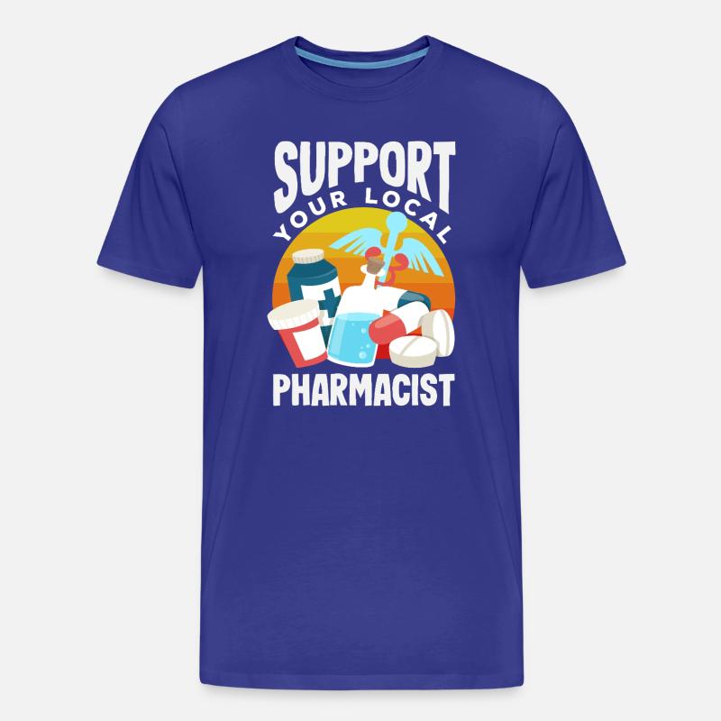 Apotheker Pharmazeutisch-technischer - Männer Premium Bio T-Shirt - Königsblau