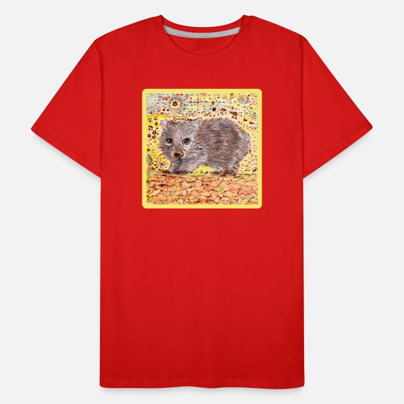 Wombat Men's Premium Organic T-Shirt