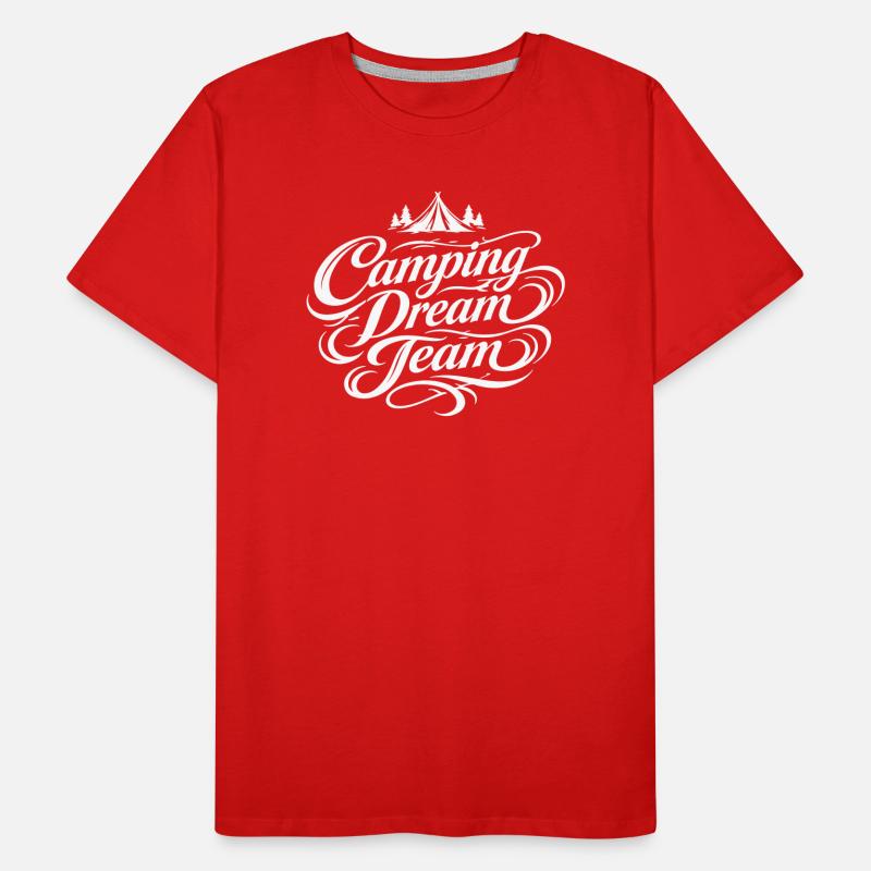 Camping Dream Team Men's Premium Organic T-Shirt