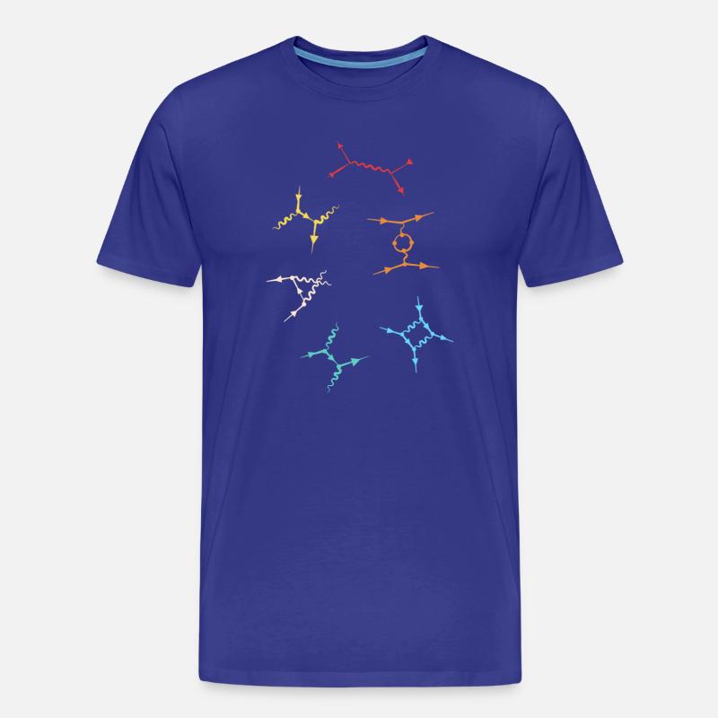 Quantum Physics Quantum Physics Quantum Leap - Men's Premium Organic T-Shirt - royal blue
