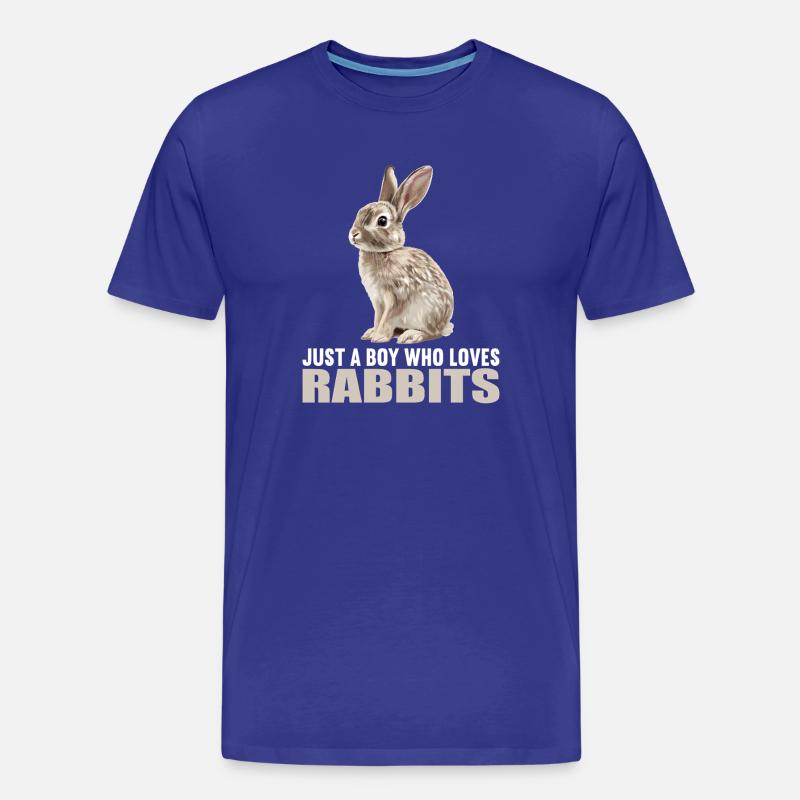 Hasen Hase - Männer Premium Bio T-Shirt - Königsblau