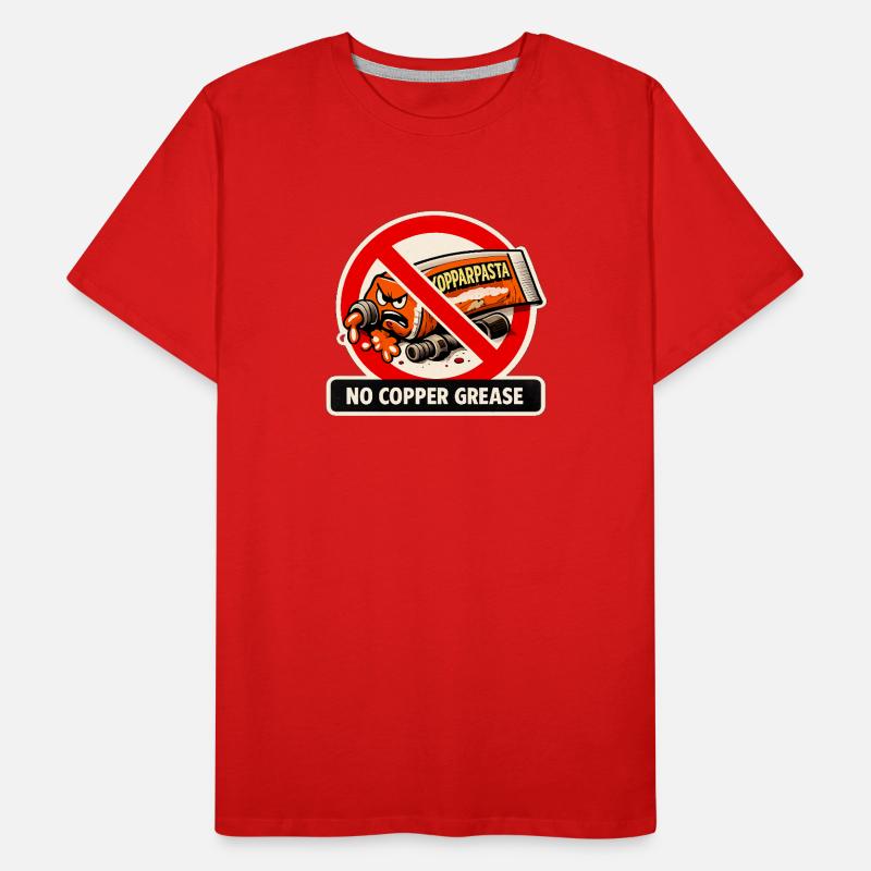 No copper paste Men's Premium Organic T-Shirt