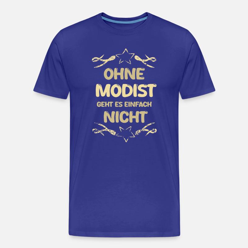Modist als Modist - Männer Premium Bio T-Shirt - Königsblau