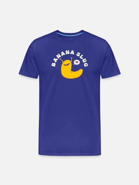 escargot banane - T-shirt bio Premium Homme - bleu roi