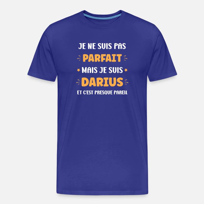 Darius_-9- - Männer Premium Bio T-Shirt - Königsblau
