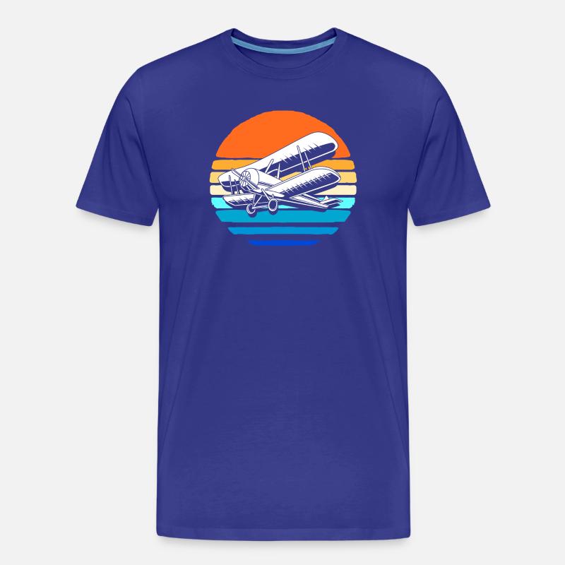Modellflugzeug Modellflug - Männer Premium Bio T-Shirt - Königsblau