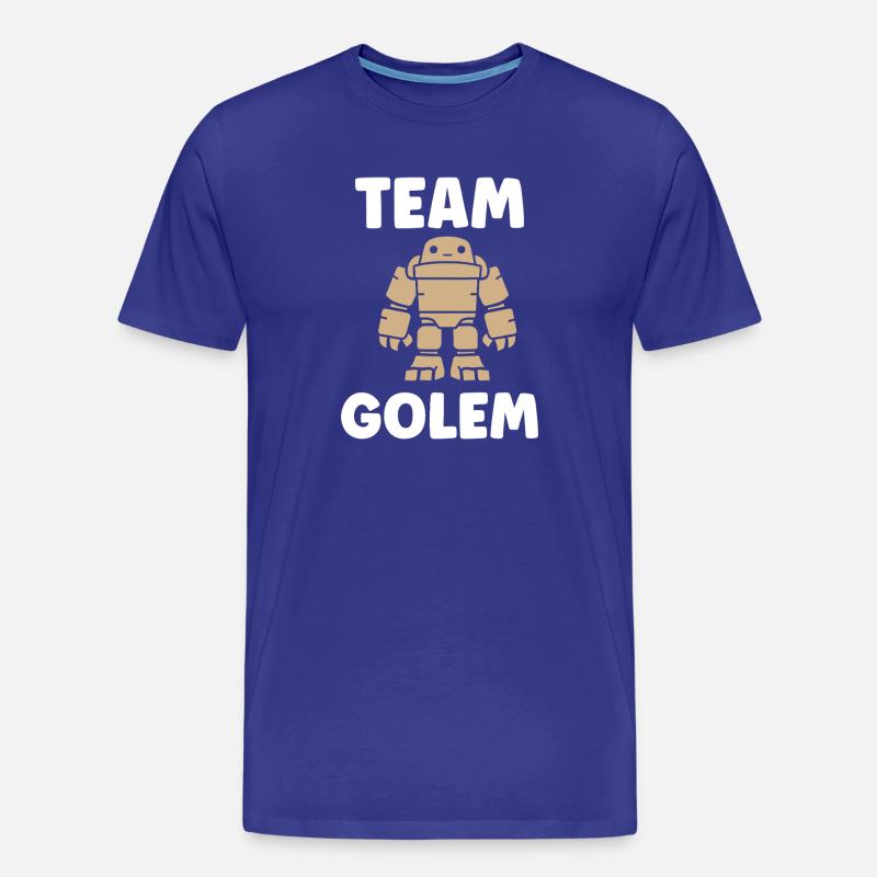 Team Golem - Männer Premium Bio T-Shirt - Königsblau