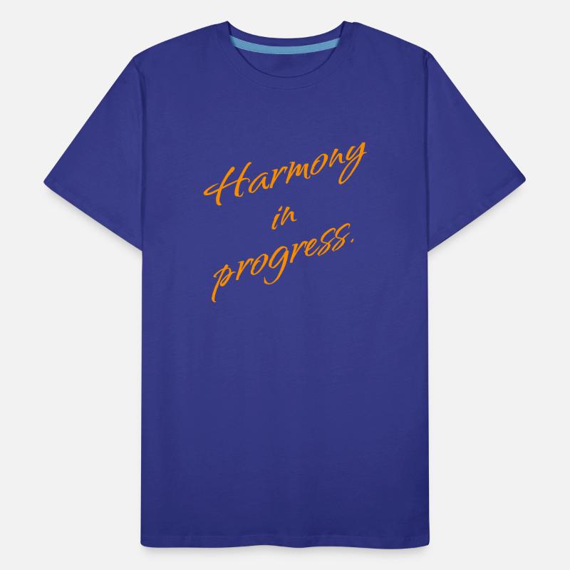 Harmony in Progress – Balance & Mindset T-shirt bio Premium Homme