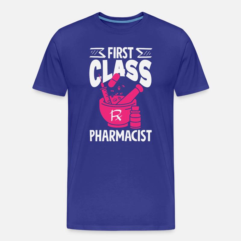 Apotheker Pharmazeutisch-technischer - Männer Premium Bio T-Shirt - Königsblau
