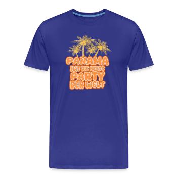 Panama - T-shirt bio Premium Homme - bleu roi - Devant - Damien (186cm)