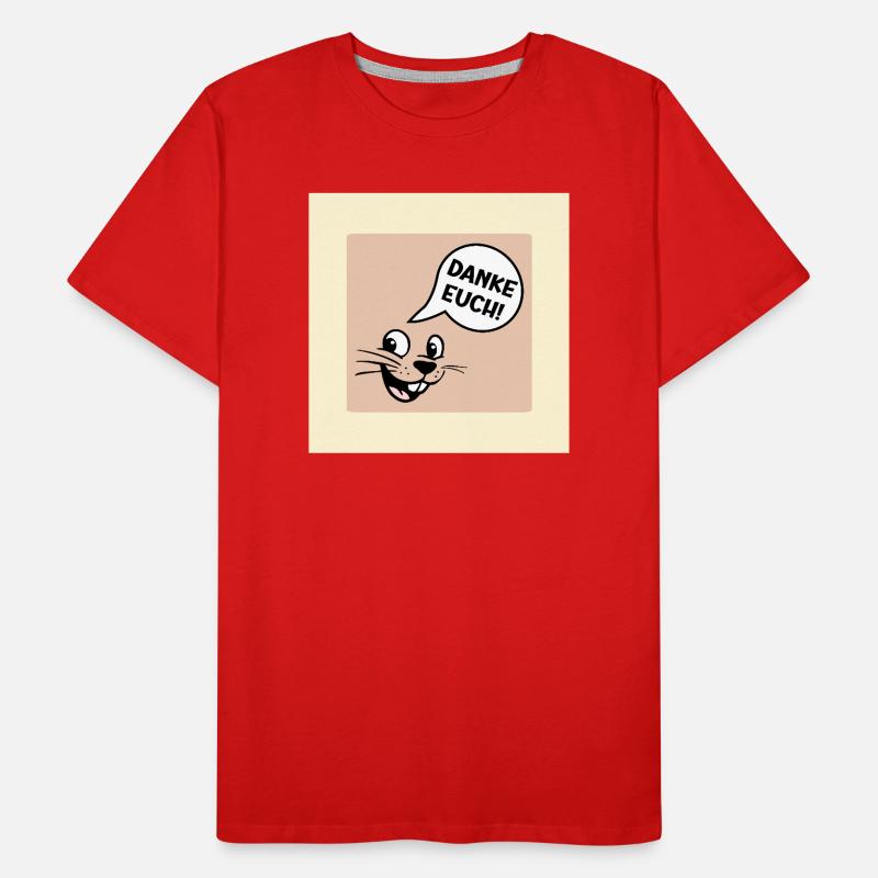 Danke Euch Abschied Männer Premium Bio T-Shirt