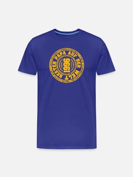Né en 1996 - T-shirt bio Premium Homme - bleu roi