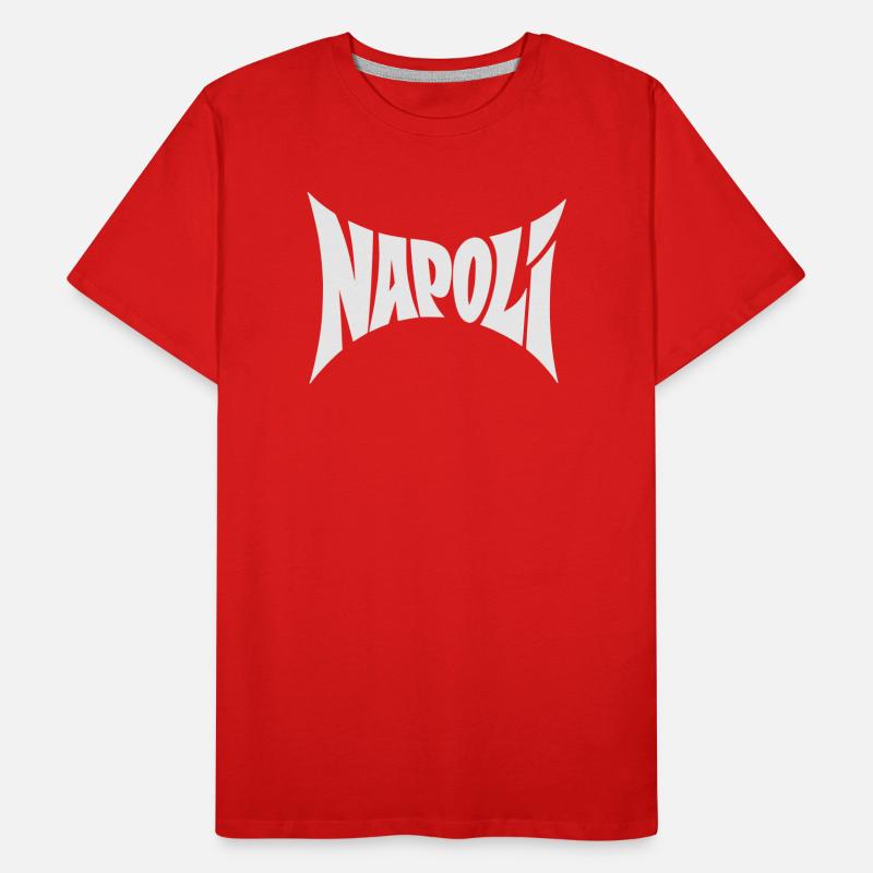 Conception typographique de Naples T-shirt bio Premium Homme