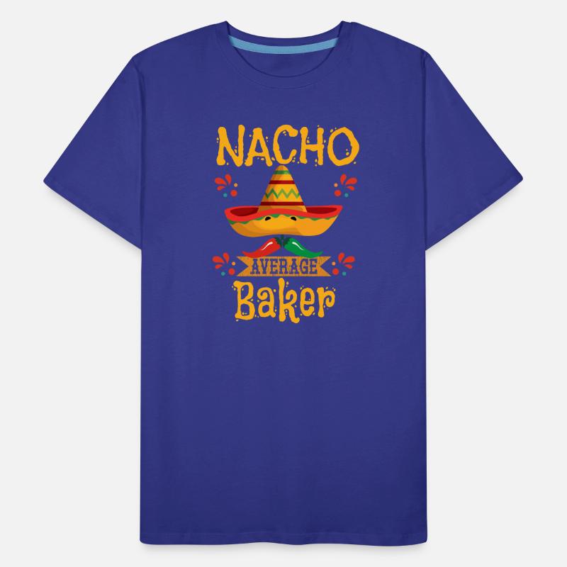 Nacho Durchschnittlicher Bäcker Männer Premium Bio T-Shirt