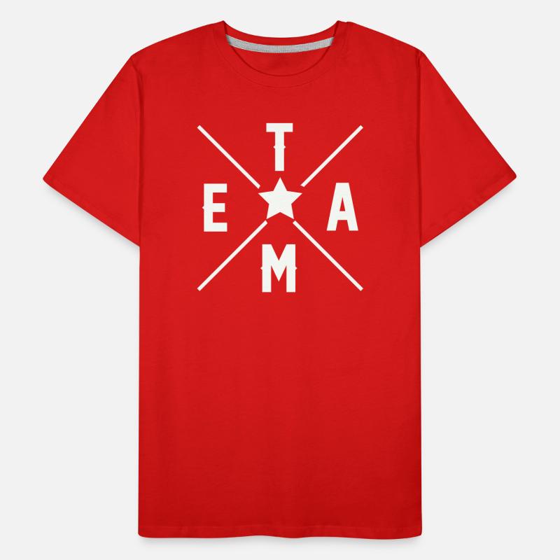 Équipe T-shirt bio Premium Homme