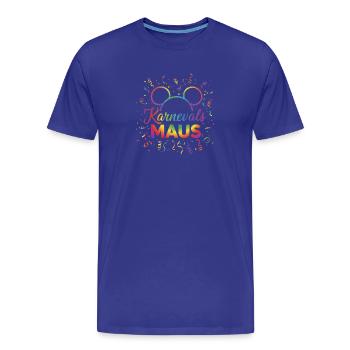 Carnival Mouse - Men's Premium Organic T-Shirt - royal blue - Front - Damien (186cm)