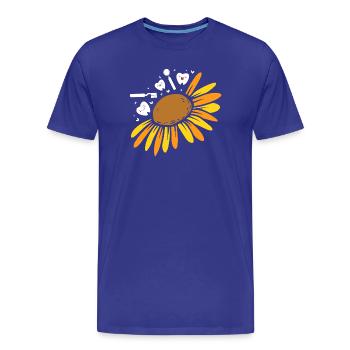 Zahn Dentist Rezeptionist Zahnarzt - Männer Premium Bio T-Shirt - Königsblau - Vorne - Damien (186cm)