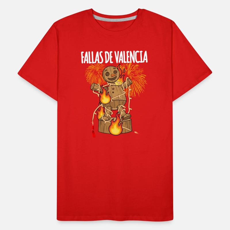 Fallas De Valencia Falla Männer Premium Bio T-Shirt