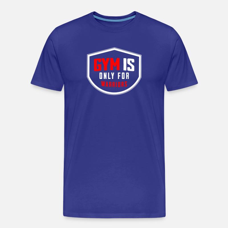 FITNESSSTUDIO-Leben - Männer Premium Bio T-Shirt - Königsblau