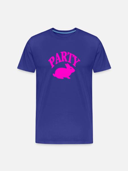 Parti - T-shirt bio Premium Homme - bleu roi
